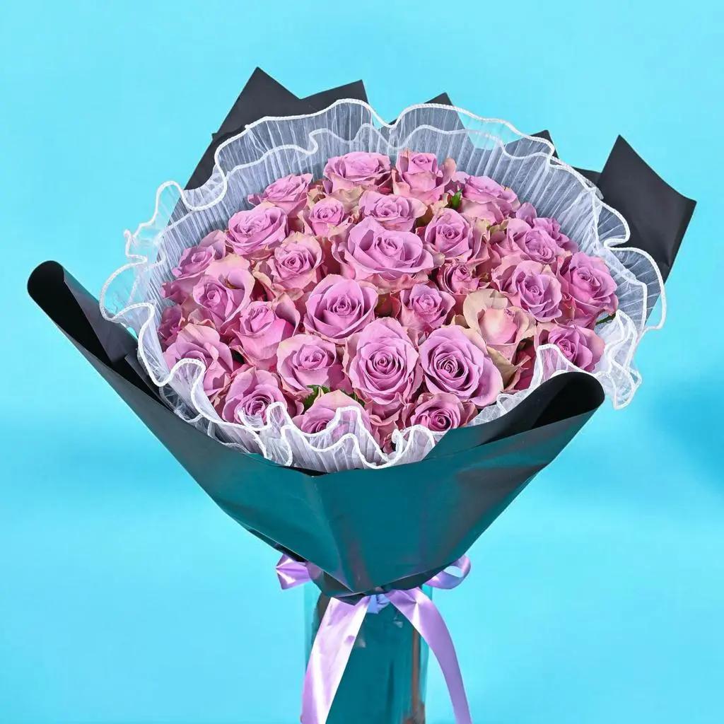 Violet Spark Bouquet 0036